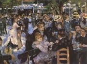 Pierre-Auguste Renoir bal au Moulin de la Galette (mk09) china oil painting reproduction